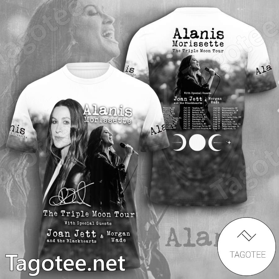 Alanis Morissette The Triple Moon Tour T-shirt, Hoodie