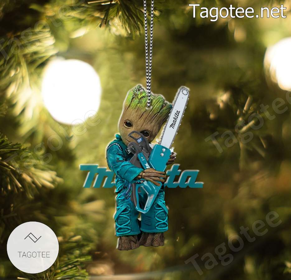 Baby Groot Makita Power Tools Ornament a
