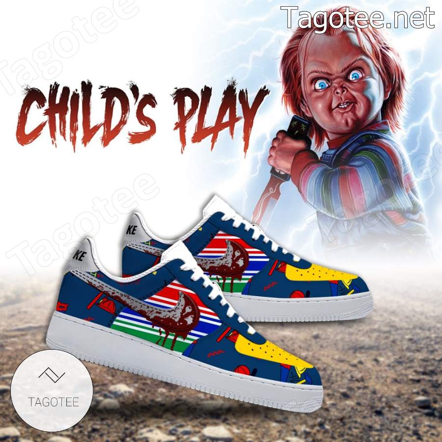 Child's Play Pattern Air Force 1 Shoes