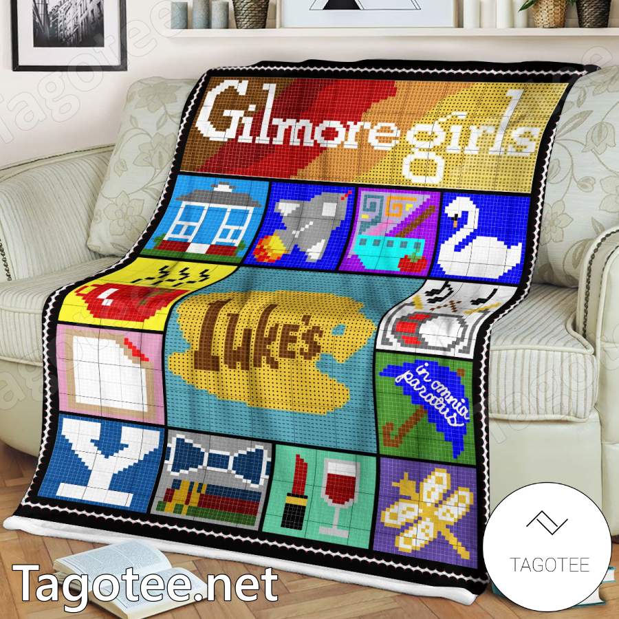 Gilmore Girls Pixel Pattern Blanket a