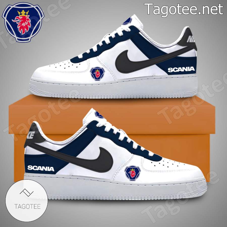Scania Logo Air Force 1 Shoes