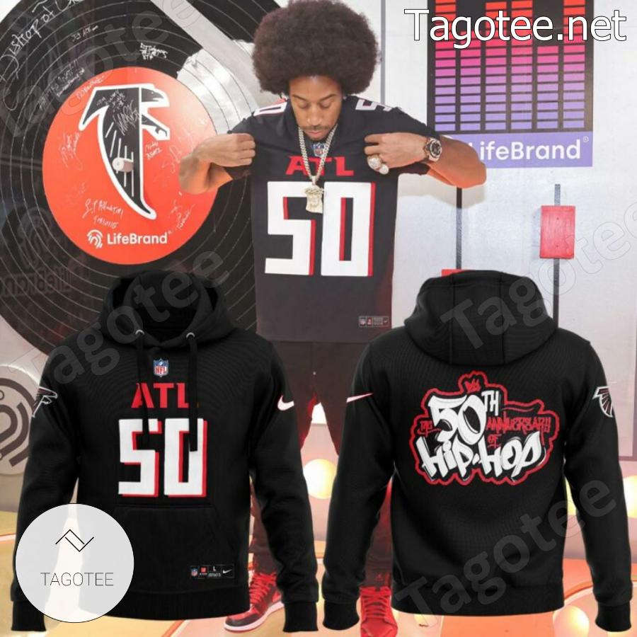Atlanta Falcons 50 Year Of Hip Hop Hoodie