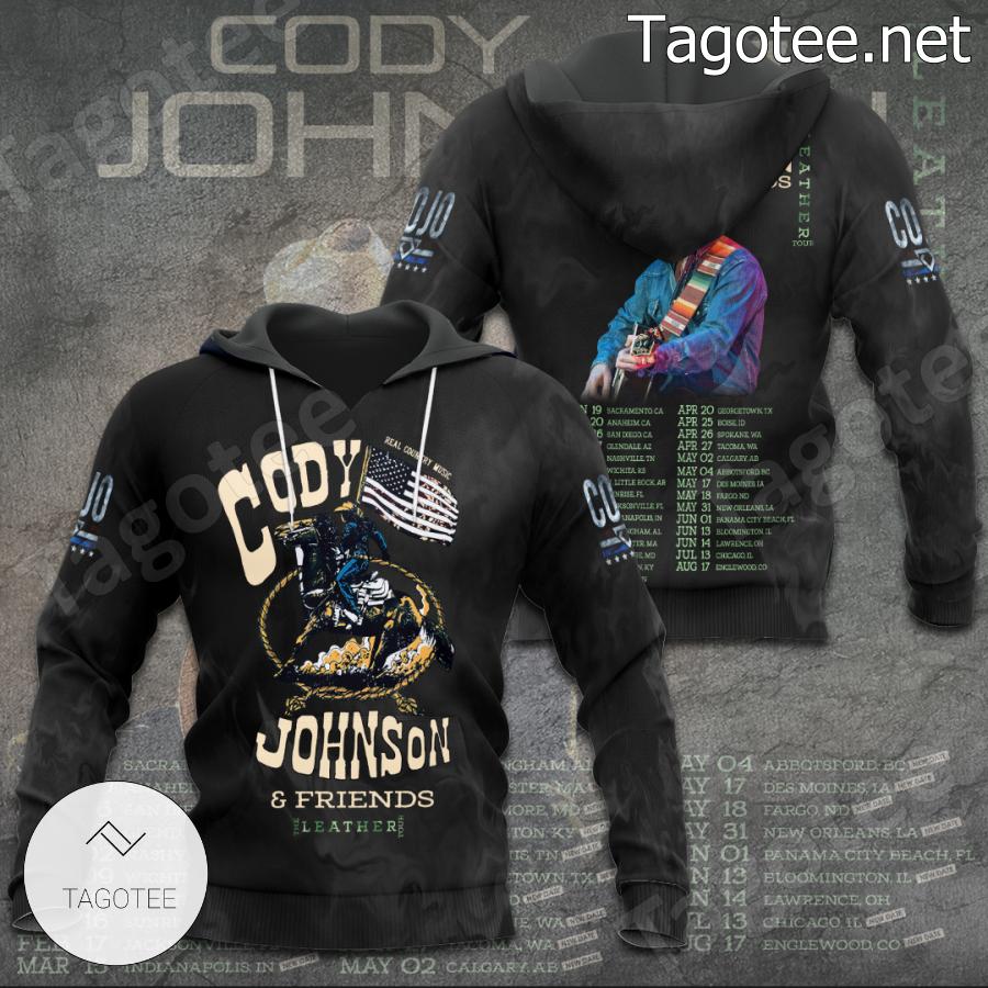 Cody Johnson And Friends The Leather Tour T-shirt, Hoodie a