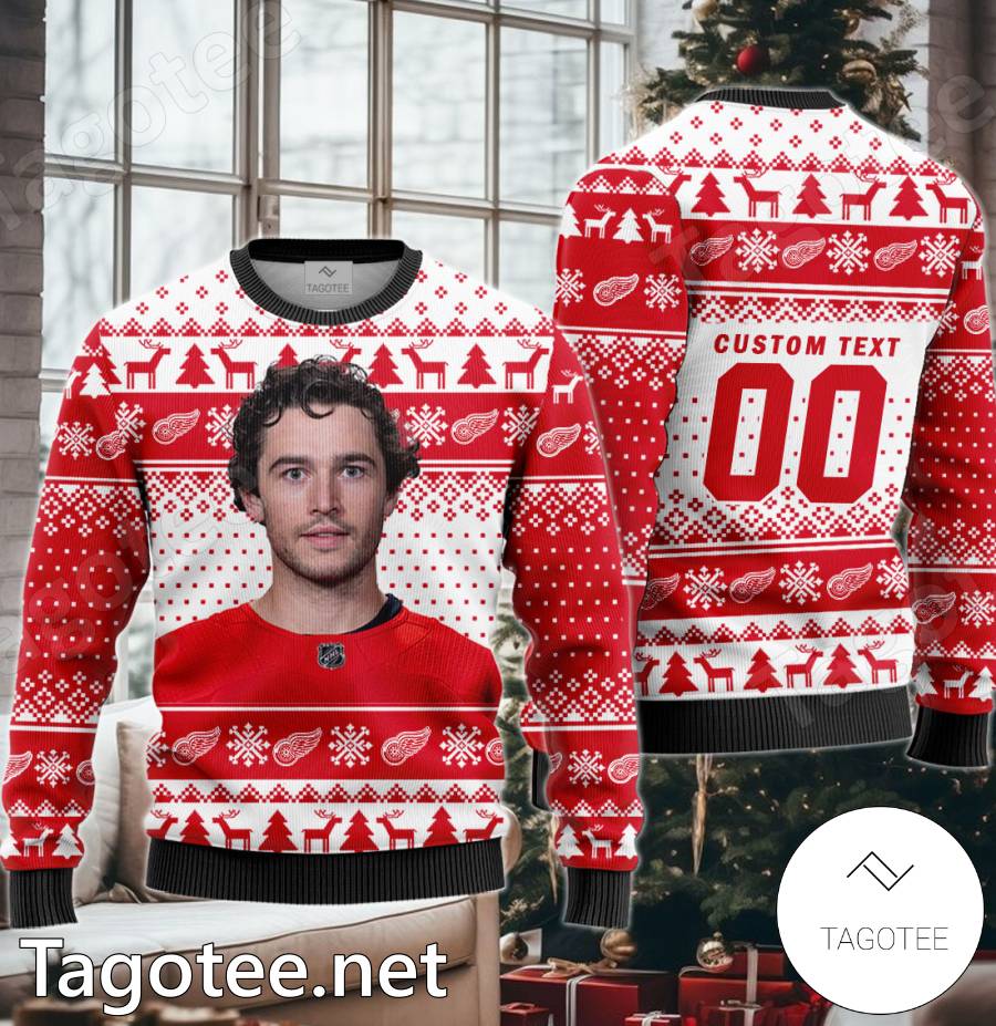 Alex Lyon Detroit Red Wings Sweater