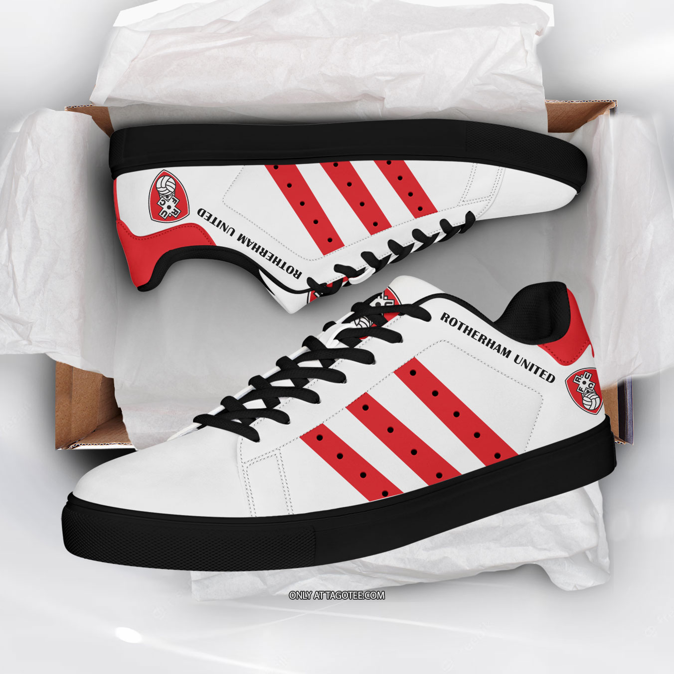 Rotherham United Stan Smith Shoes - EmonShop a