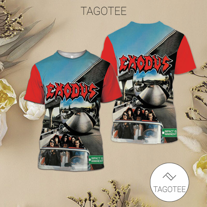 Exodus Impact Is Imminent Album 3D T-shirt EmonShop