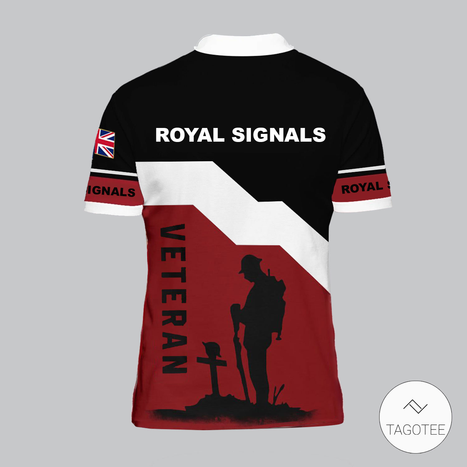 United Kingdom Royal Signals Veteran Polo Shirt - EmonShop a
